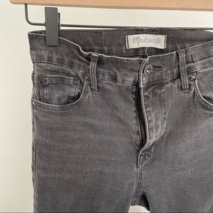 Madewell Size 26 Black Skinny Jeans